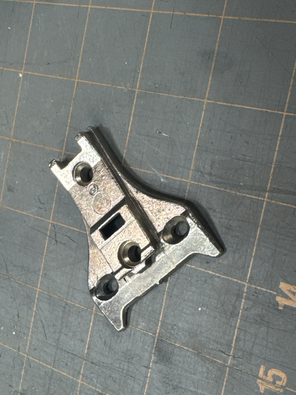 GRASS Cabinet HINGE BASE PLATE  (#054 similar) 3000 Wing Adapter, Made in USA 54