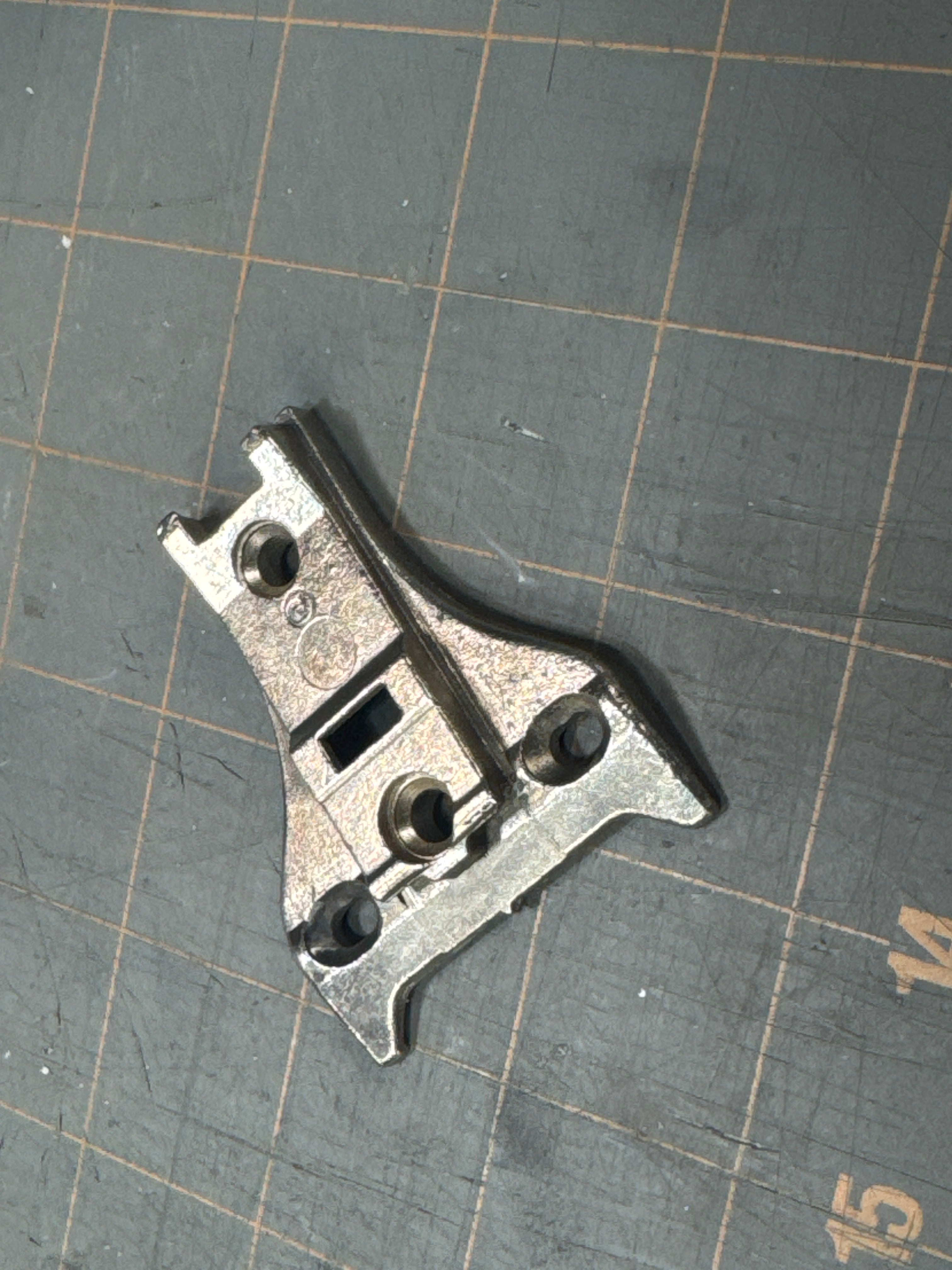 GRASS Cabinet HINGE BASE PLATE  (#054 similar) 3000 Wing Adapter, Made in USA 54