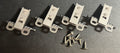 4x #048 STEEL Grass Baseplates w/ screws