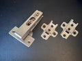 2x GRASS 044 Hinge mounting plates plus 1x corner hinge
