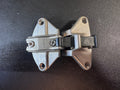 MEPLA 346.290.03.00 Pie-Cut Corner Cabinet Hinge | Nickel Finish | Austria