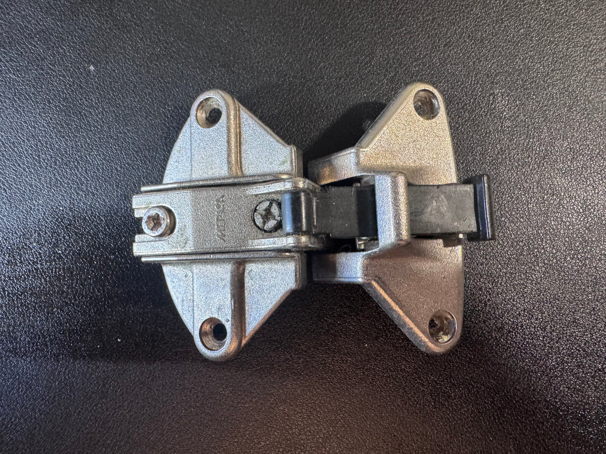 MEPLA 346.290.03.00 Pie-Cut Corner Cabinet Hinge | Nickel Finish | Austria