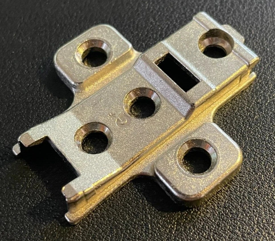 NEW! GRASS #044 Hinge Base Plate, 1.3mm Fits 1006-30, 3903, 1806 Clip On/Snap-On