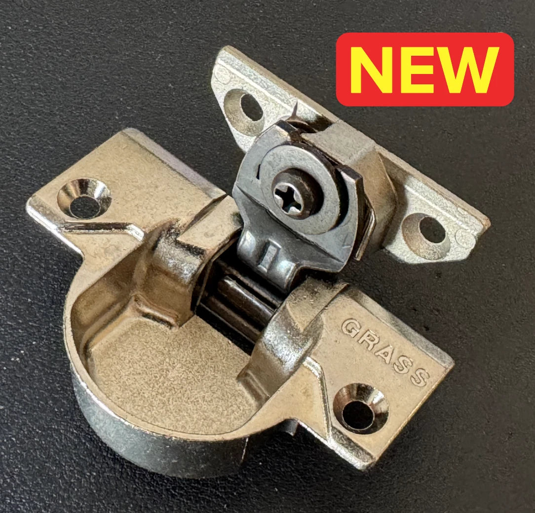 GRASS 830 Cabinet Hinge + 830-09 Mounting Plate | NEW OLD STOCK!