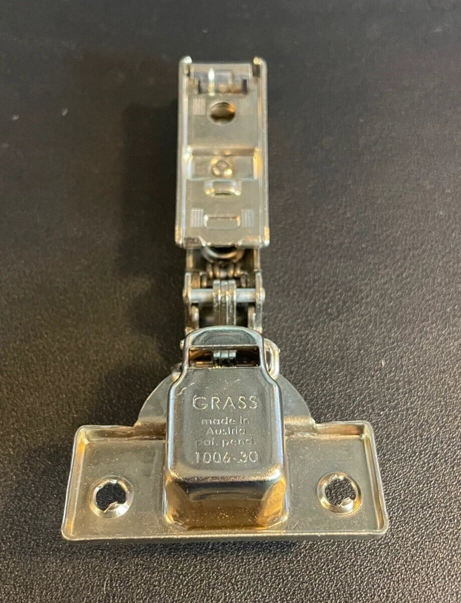GRASS 1006-30 Clip-On Cabinet Hinge 110° Half Overlay Self-Closing | OEM