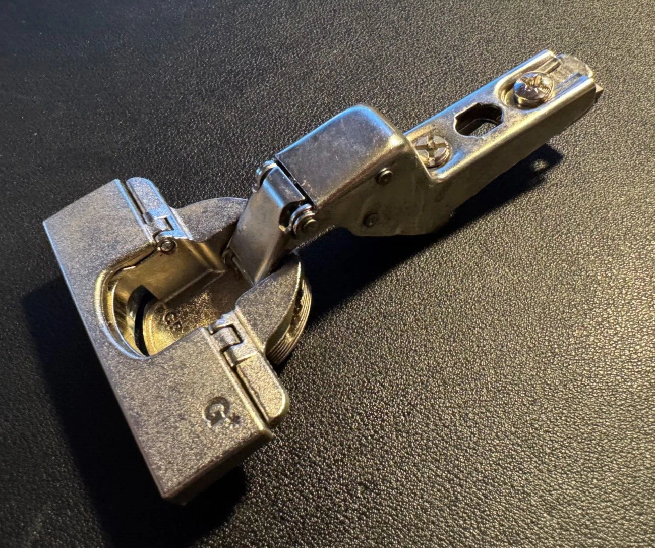 GRASS hinge 699.204.66.35, 520.200 35.00, Flip Top, HALF Overlay • Very RARE