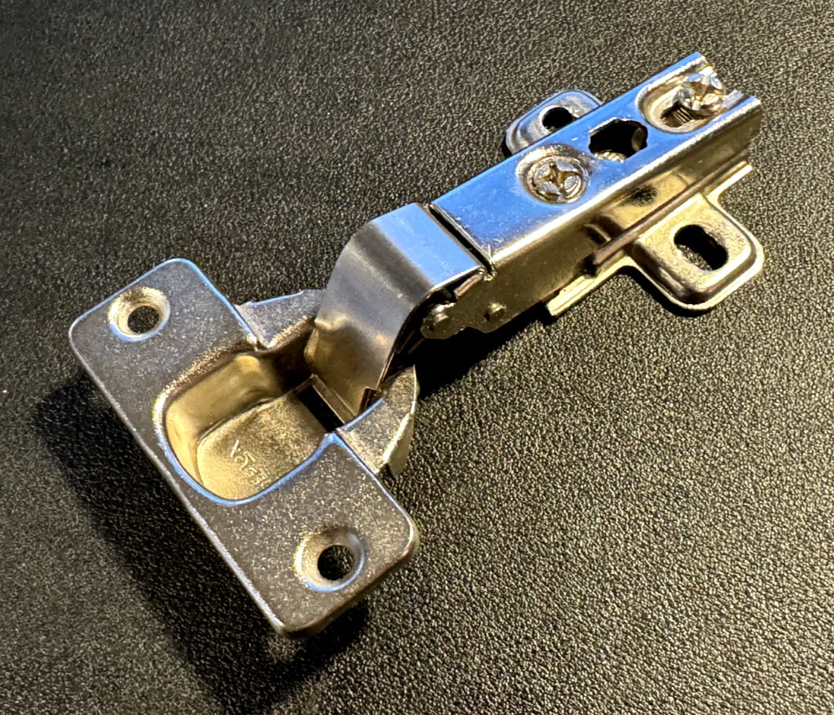 MEPLA 654.350.30.00 Cabinet Hinge with 316.393.52.00 Base Plate - RARE -