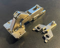 BLUM 170° hinge 80A550-01, 198-860-01, Self-Closing, Full Overlay. w/ Base Plate