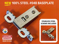 SOLID STEEL Grass Cabinet Hinge 048 Base Plate Face Frame Lip Adapter Replica 48