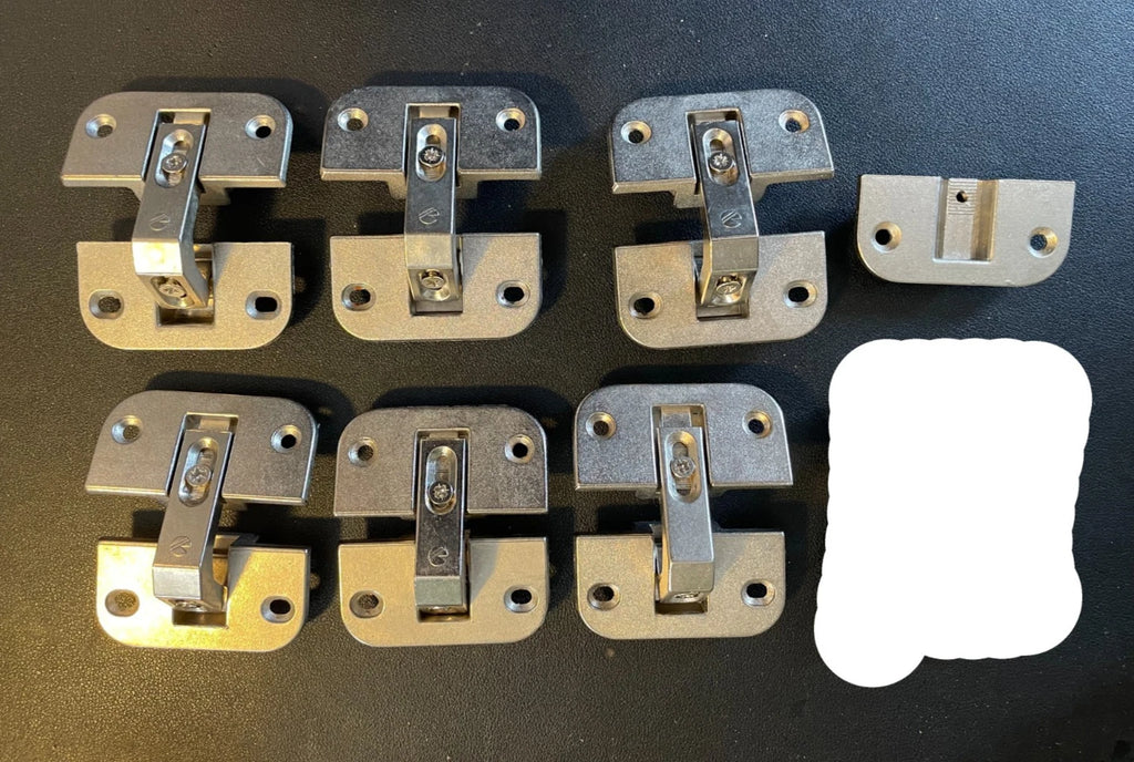 Lot of 6 – GRASS 975 Pie Cut Corner Hinges (GHA90700)