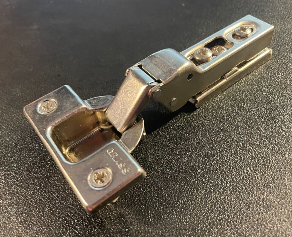 GRASS 1006-30 Clip-On Cabinet Hinge Half Overlay 110° Free Swing OEM