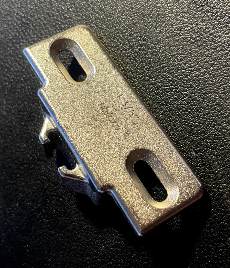 NEW BLUM HINGE PLATE 1-3/8", 130.114-01.02 •  BASE PLATE