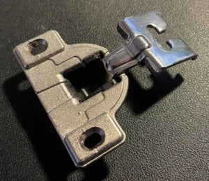 MEPLA Hinge 510.356.00.25 Base Plate on 698.256.53.00 – Nickel Plated - TIGHT